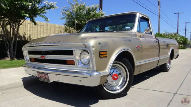1968 chevrolet c-10 custom cab patina truck - vintage feel & restored mechanics
