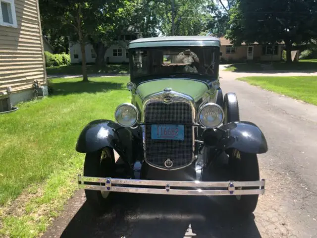 1931 ford model a tudor sedan restored