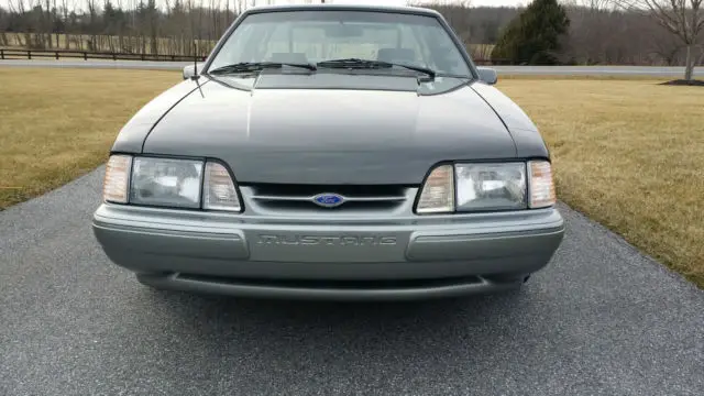 1989 ford mustang lx sedan coupe/notchback