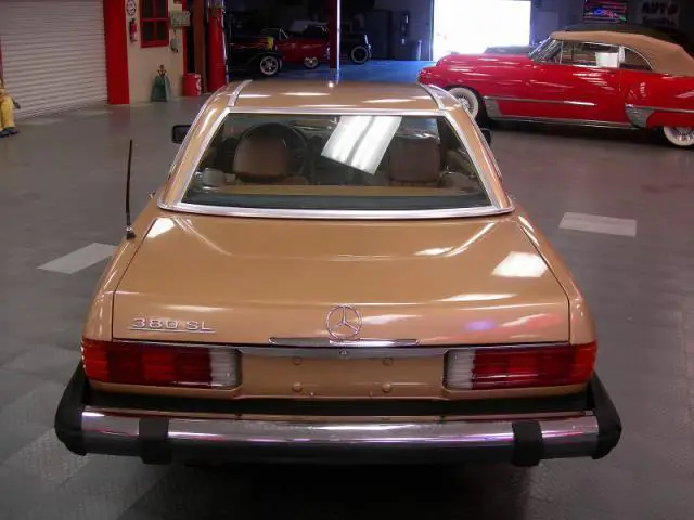 1982 mercedes-benz sl class 380 sl convertible
