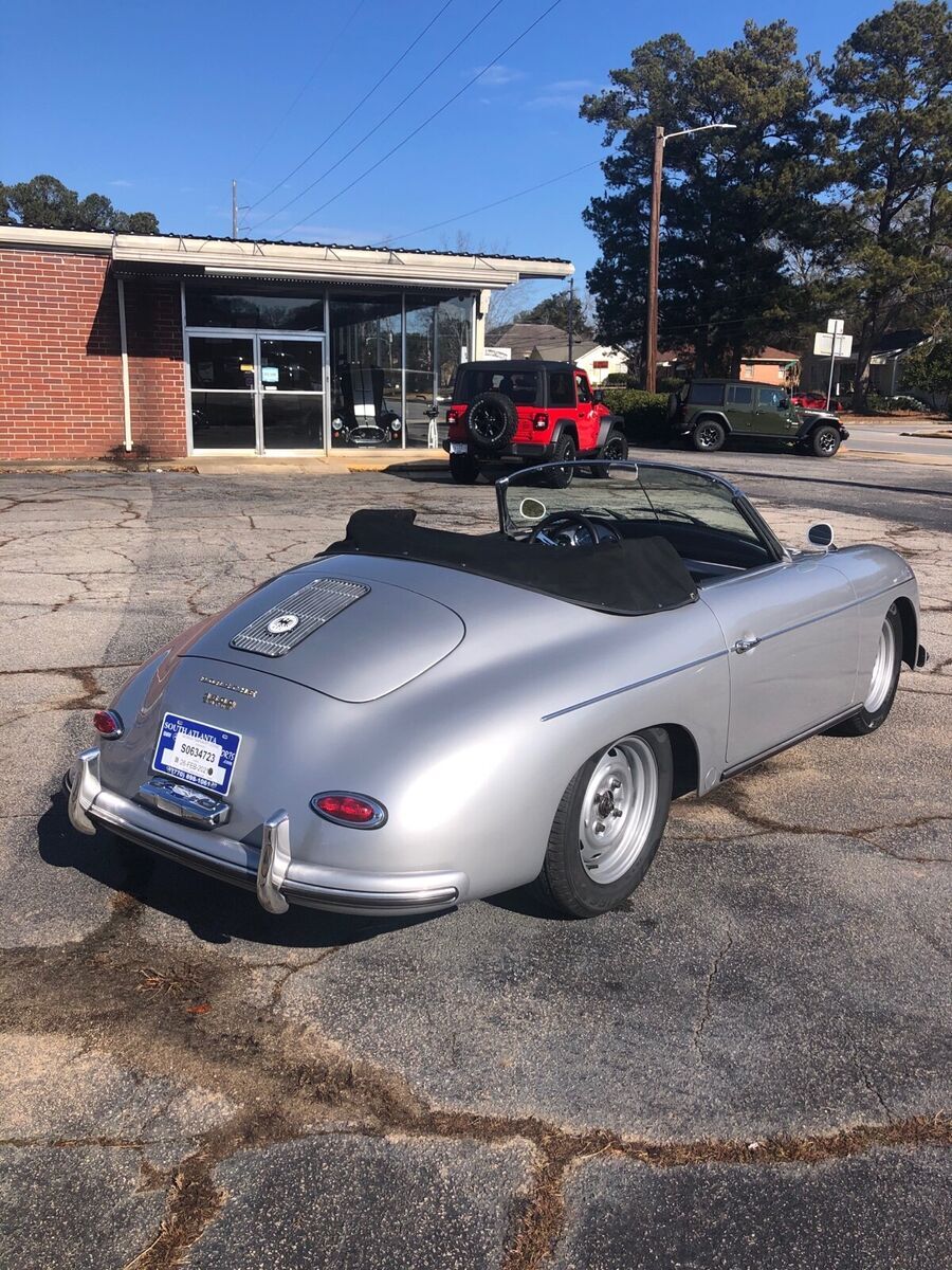 1959 porsche 356 convertible d convertible grey rwd manual d
