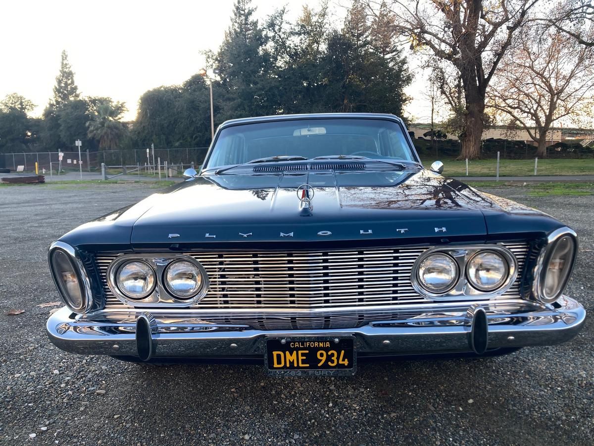 1963 plymouth fury 2 door hardtop