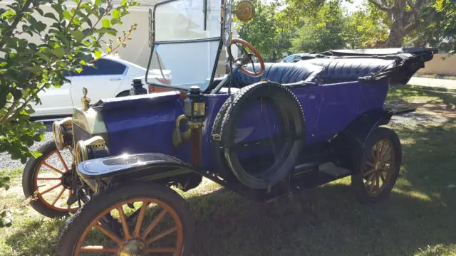 1914 ford model t brass car