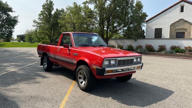 1986 dodge power wagon pickup red 4wd manual royal