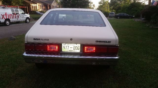 84 chevy citation ll - orig 49558 miles-new trans