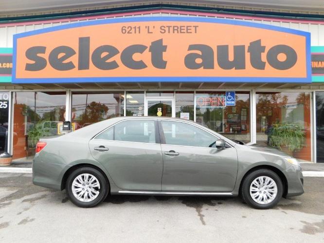 used 2014 toyota camry le omaha, ne 68117 for sale in omaha, nebraska
