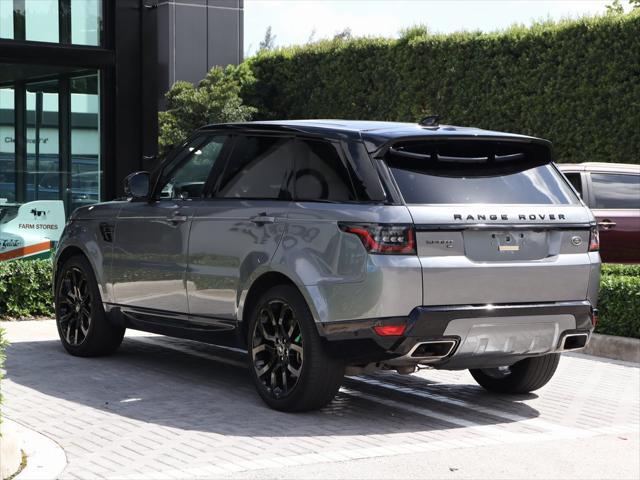 2022 land rover range rover sport hse silver edition