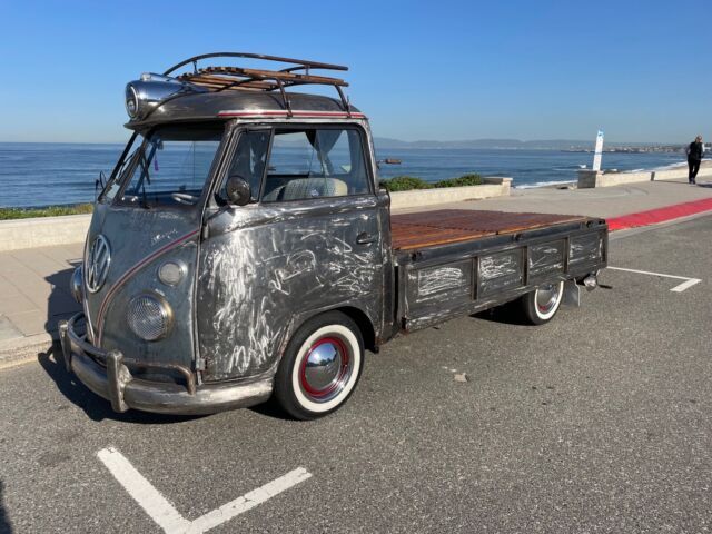1975 volkswagen transporter pickup grey rwd manual