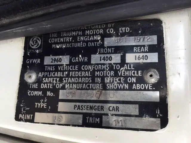 1976 tr6