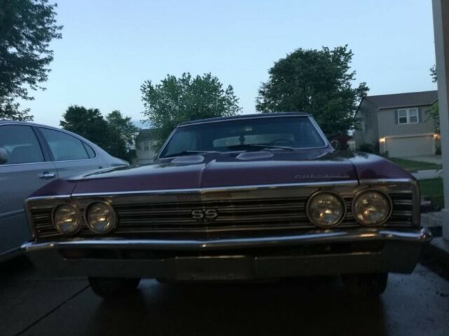 maroon chevrolet chevelle with 76,700 miles available now!