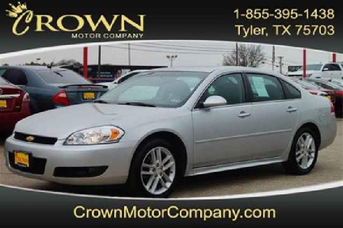 2013 chevrolet impala silver, 44k miles in tyler, tx