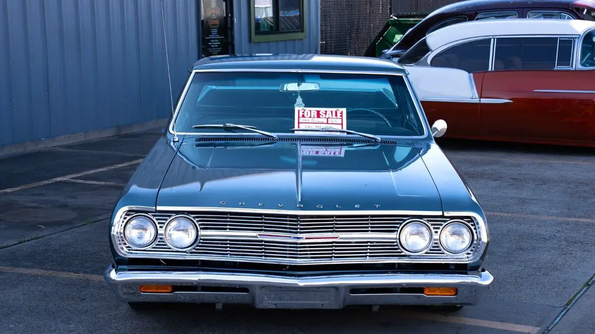 1965 el camino *air ride *wire wheels 15" *283 motor *custom sound