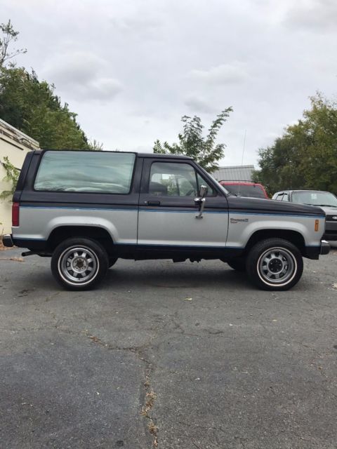 1987 ford bronco ii xlt automatic everything works runs good easy restore