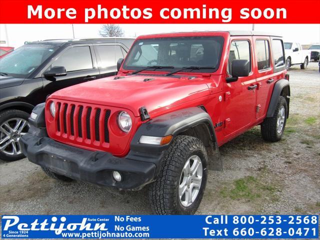 2021 jeep wrangler unlimited sport