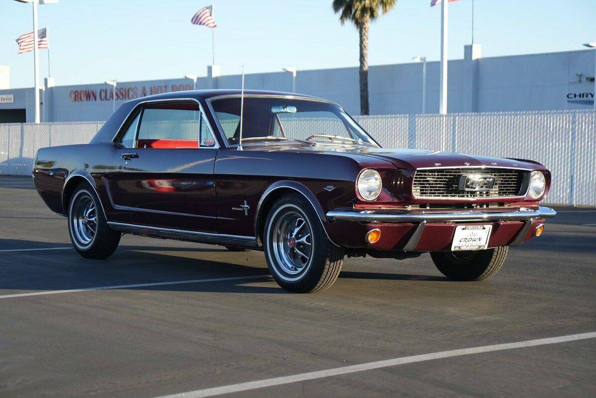 1966 ford mustang factory a-code 289ci v8