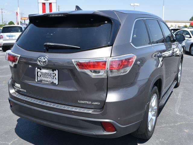 used 2015 toyota highlander awd limited v6 anderson, sc 29621 for sale in anderson, south carolina