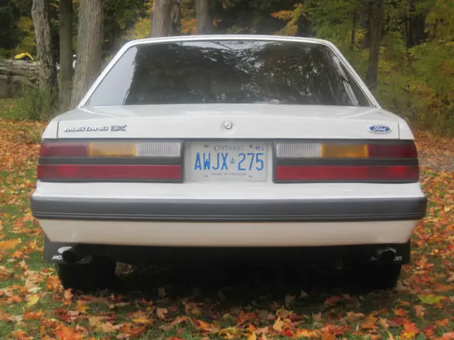 1986 ford mustang 5.0l lx coupe: 5 spd fully loaded low mileage