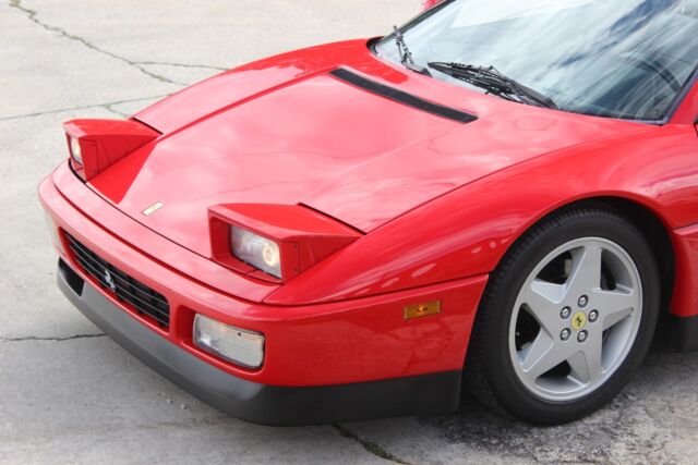 used 1992 ferrari 348 ts red convertible 2-dr 3.4l v8 dohc 16v 5-speed manual