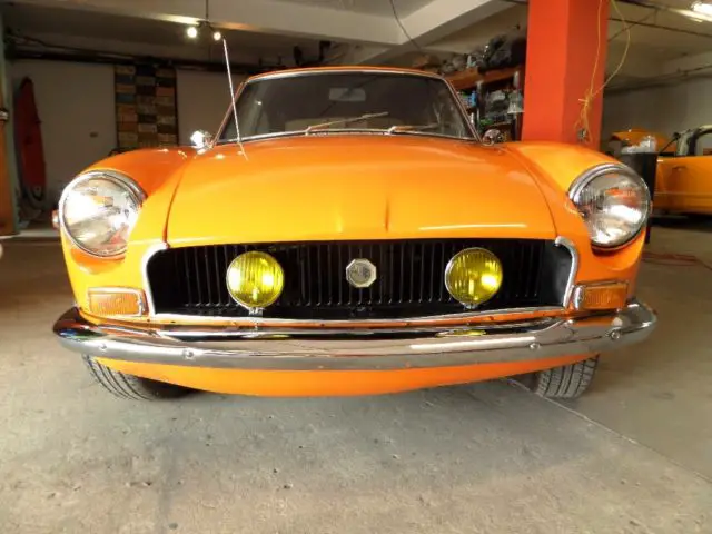 1970 mgb gt coupe "restored gorgeous" california car