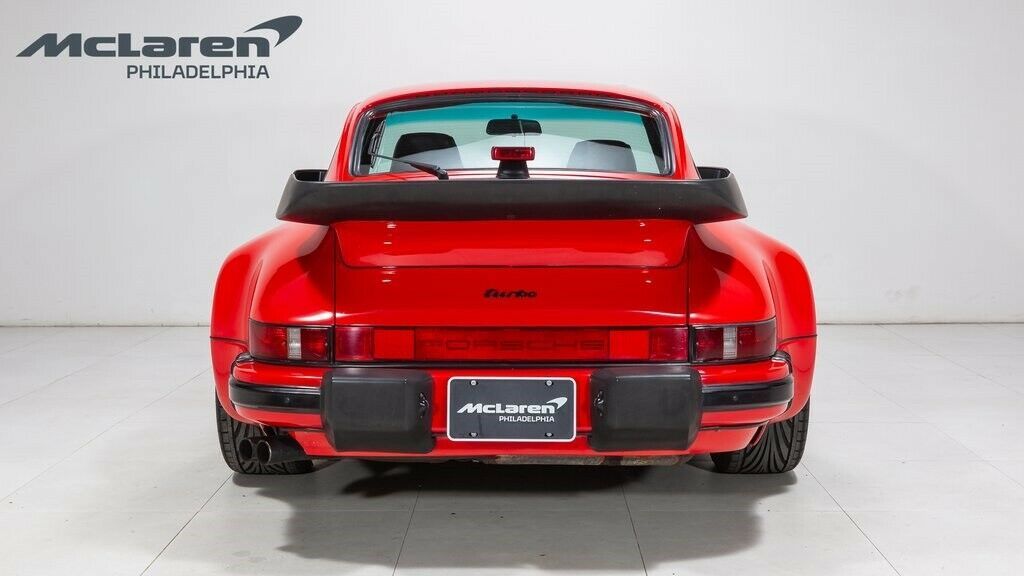 1987 porsche 911 turbo 60,608 miles red 2d coupe 3.3l h6 4-speed manual