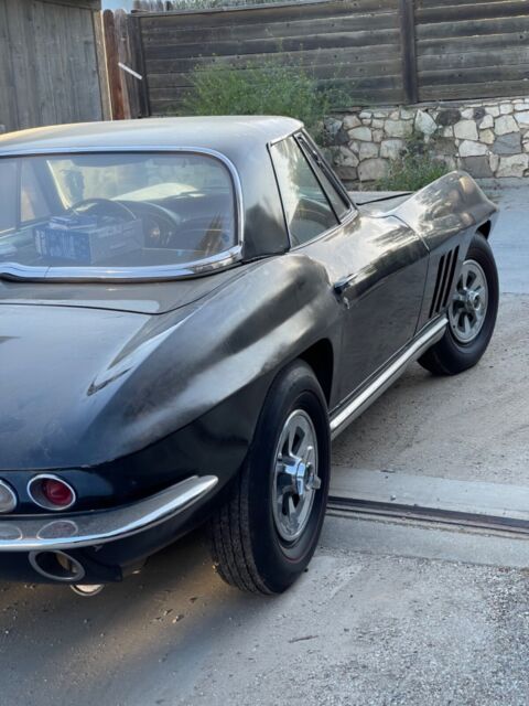 former race car, with mako shark front end treatment
