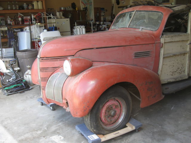 1939 pontiac woodie