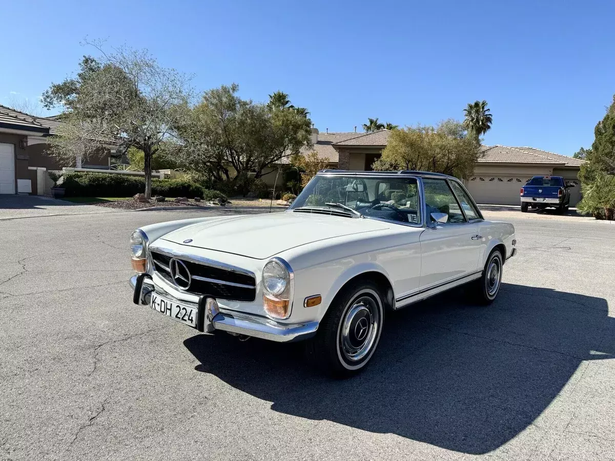 1970 mercedes-benz 280 sl white 280 sl