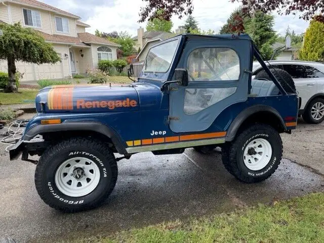 1979 jeep original cj5 renegade 304 3 speed. lower reserve!
