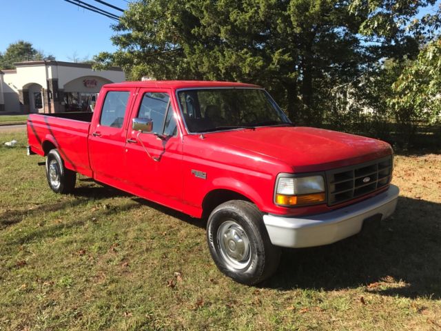 94 ford f-350 crew cab 7.3 idi garage kept diesel museum quality 52k low miles