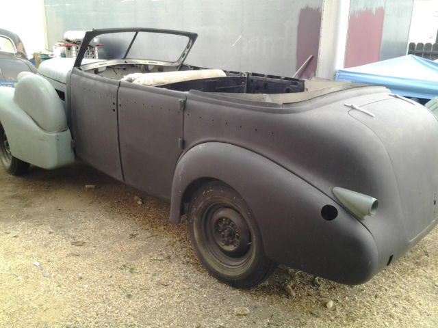 1939 cadillac convertible sedan 1 of 140, fully restored drive-train, and frame
