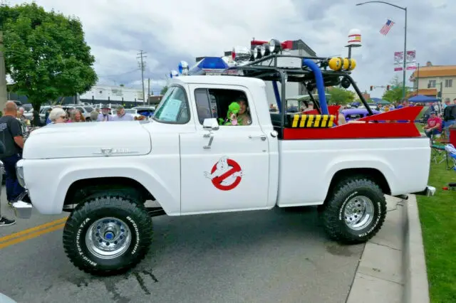 1959 ford f-100 ghostbusters ecto-100 / ecto-1 movie replica truck 35th