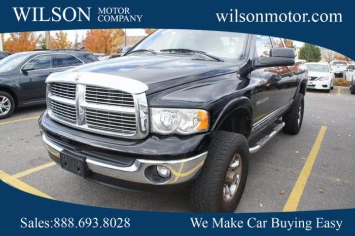 2005 dodge ram pickup 2500 laramie 4dr quad cab laramie 4wd sb for sale in logan, utah