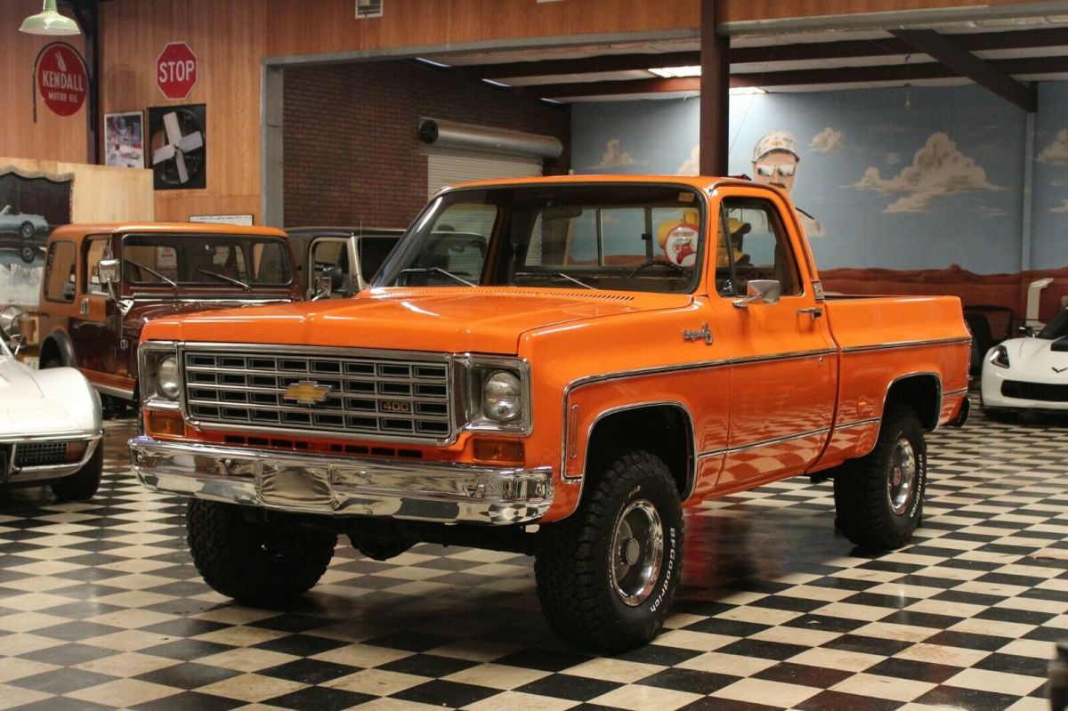 1976 chevrolet k10 pickup truck