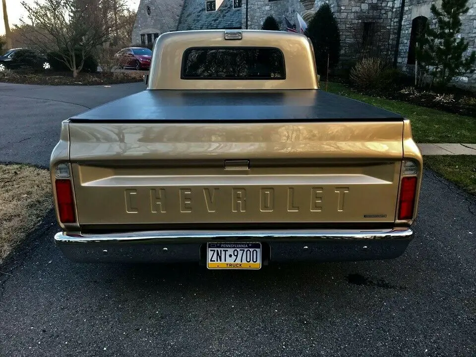 1967 chevy c10 short bed pickup ls fuel injected engine