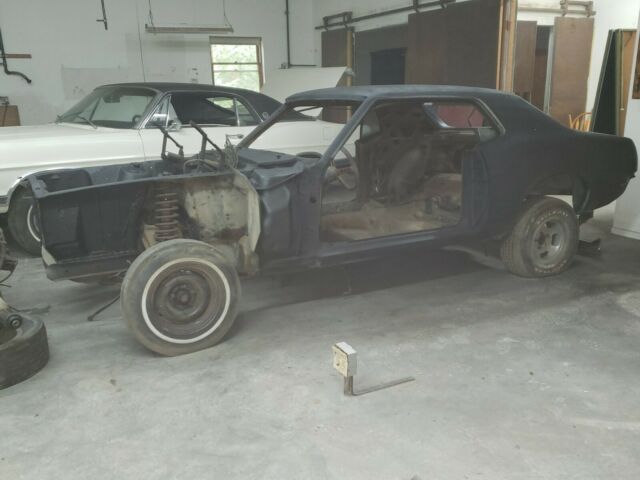 1970 mustang grande project car rolling chassis 99% rust-free clear title