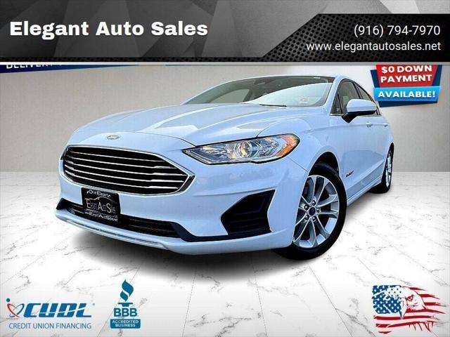 2019 ford fusion hybrid se