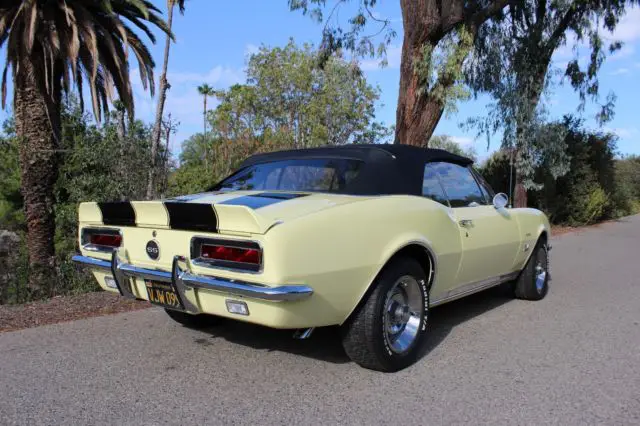1967 chevy camaro convertible rs/ss 396 4 speed deluxe int video 1968 1969