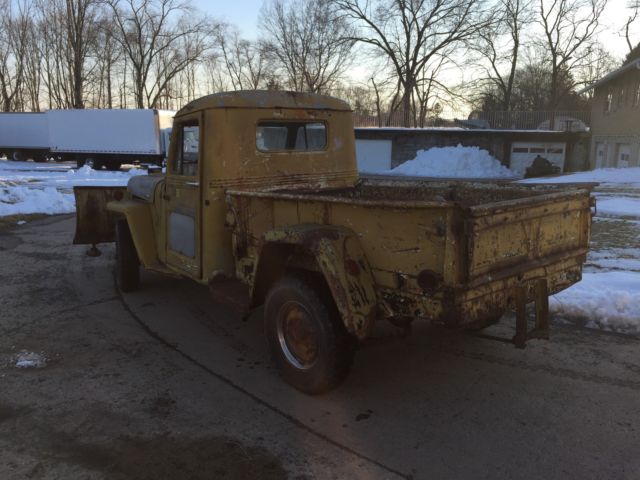 1948 jeep willys pickup truck, classic antique, rare, rat rod