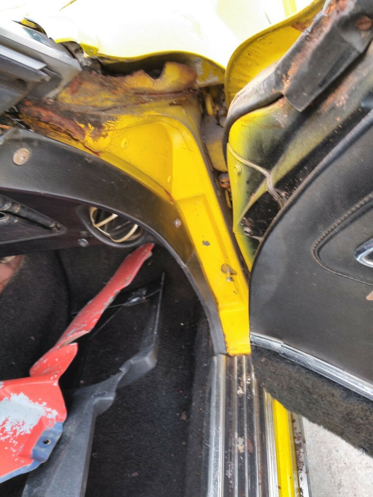 1972 chevy corvette convertible project car