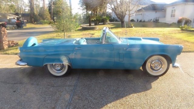 1956 ford thunderbird convertible 2-door, hard-top, soft-top, coupe