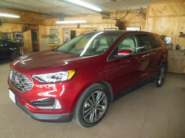 new 2019 ford edge awd titanium walhalla, nd 58282 for sale in leroy, north dakota
