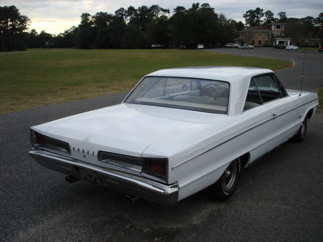 1966 dodge polara 2 door hardtop 383 dual quads