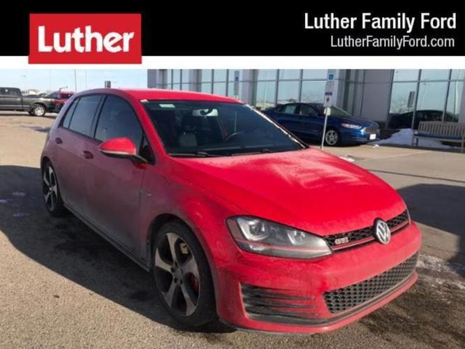 2015 volkswagen golf gti s s 4dr hatchback 6m w/performance package for sale in fargo, north dakota