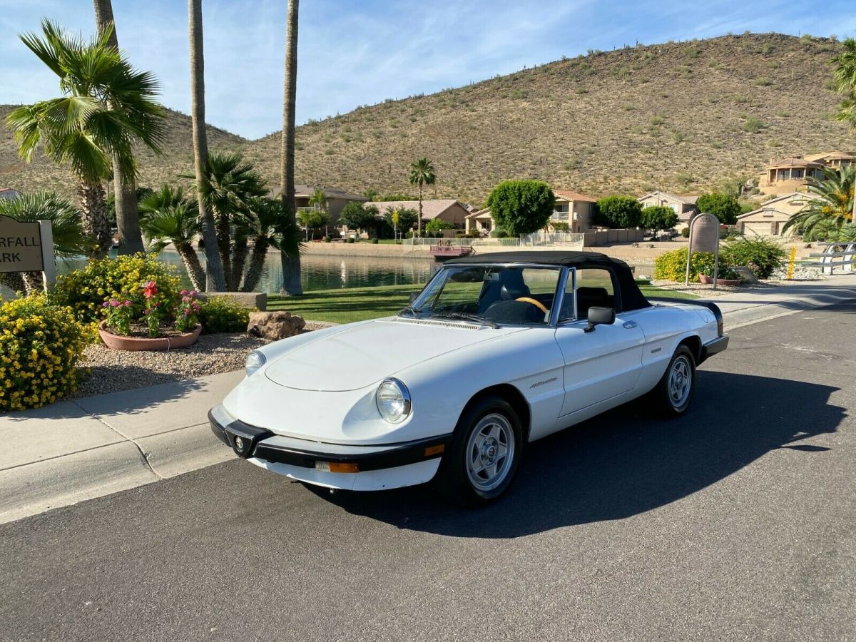 1986 alfa romeo spider veloce plz see. all 30+ photos in description!