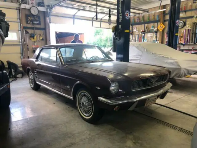 1966 ford mustang pony interior original car