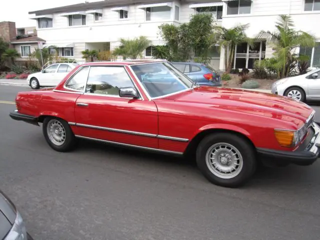 1984 mercedes 380 sl roadster