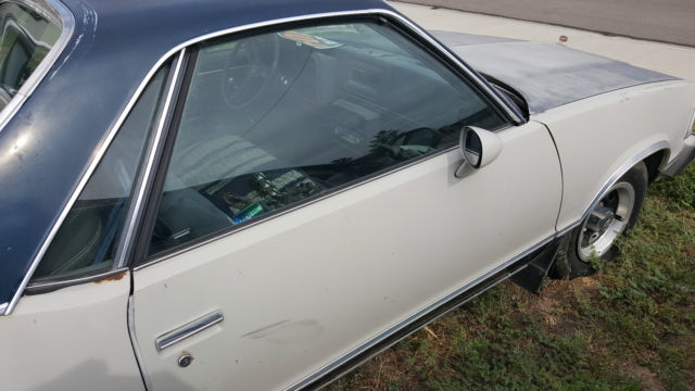 1980 el camino conquista runs and drives v8 305 2bbl