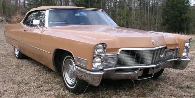 1968 cadillac deville convertible no reserve
