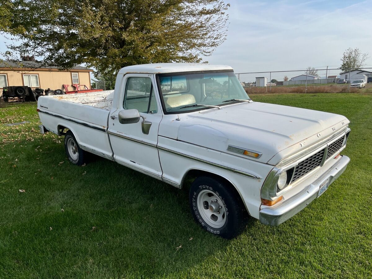1970 ford f100 sport custom 302 automatic