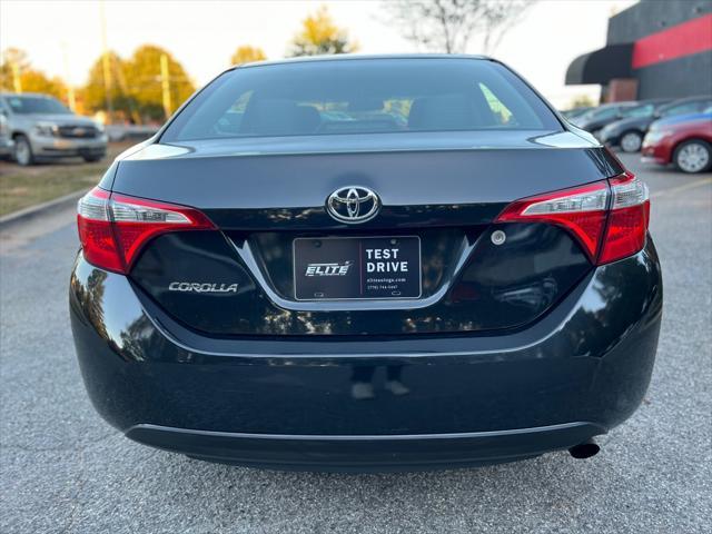 2016 toyota corolla le